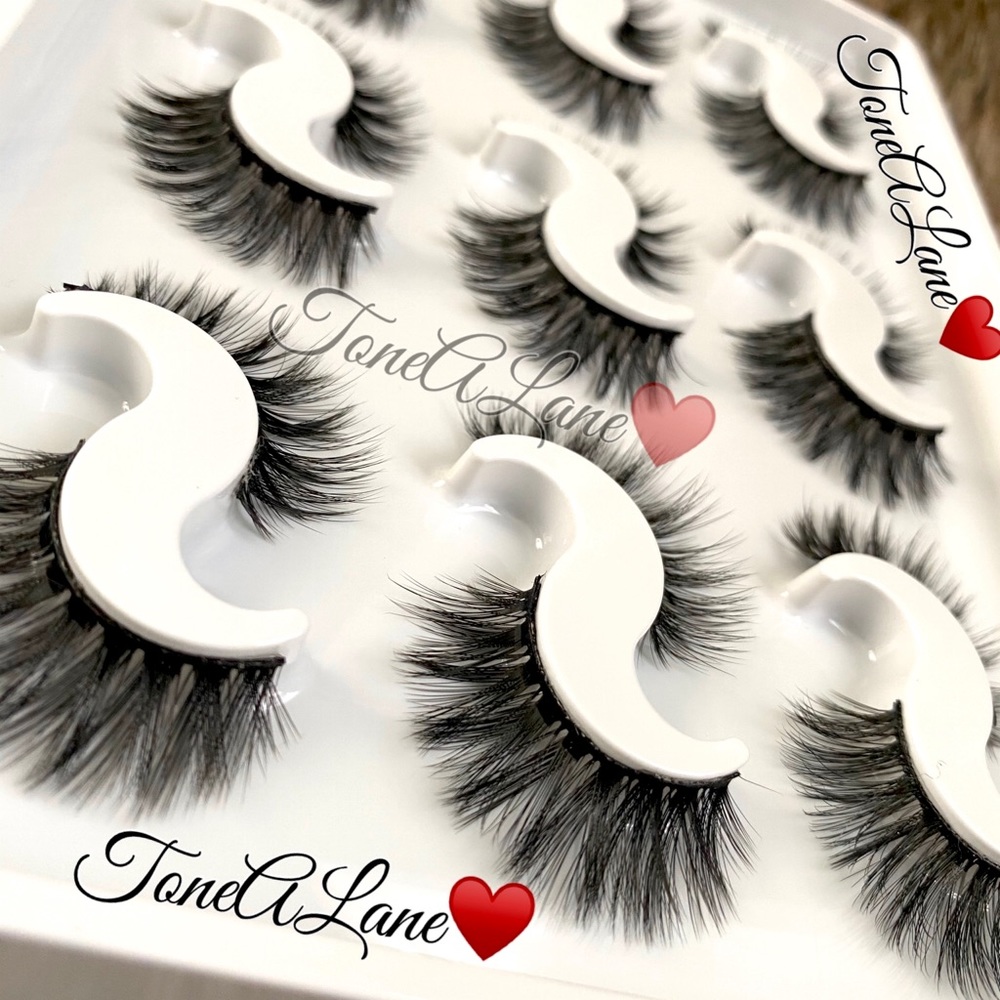 Sale Mink Eyelashes Lashes 8d Eyelashes